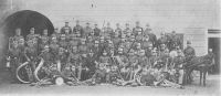 1902 Regimentsmusik des IR 59 Waldner mit Großtuba
